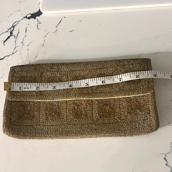 VTG,Vivant by Sarne', Exquisite Gold Beaded bag, Excellent condition - Picture 5 of 7